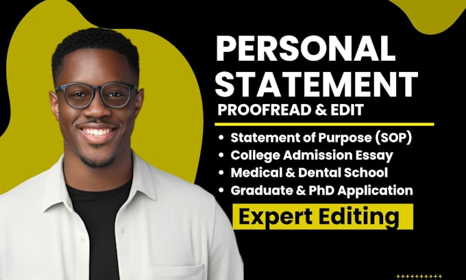 edit your personal statement statement of purpose sop dental school, application