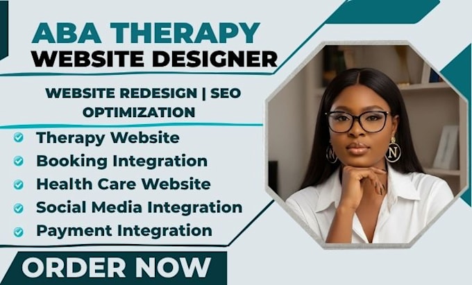 design aba therapy wix website or redesign psycho therapy wordpress aba website