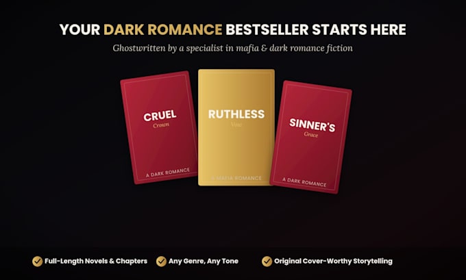 ghostwrite steamy mafia romance and dark romance fiction