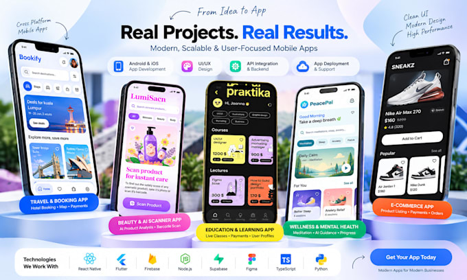 be a professional react native developer