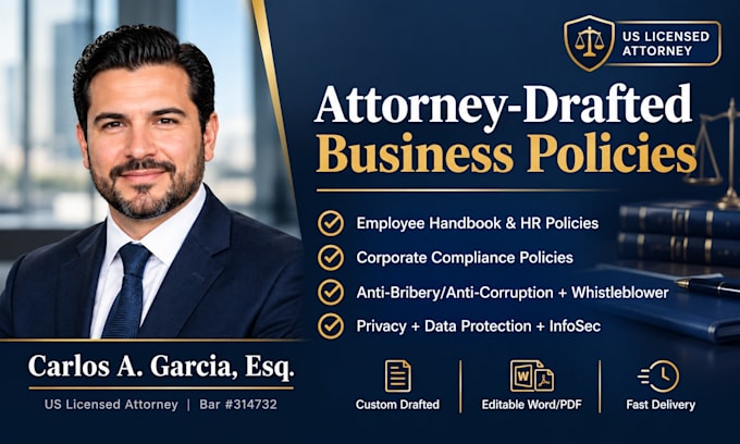 draft privacy, data protection, and information security policies