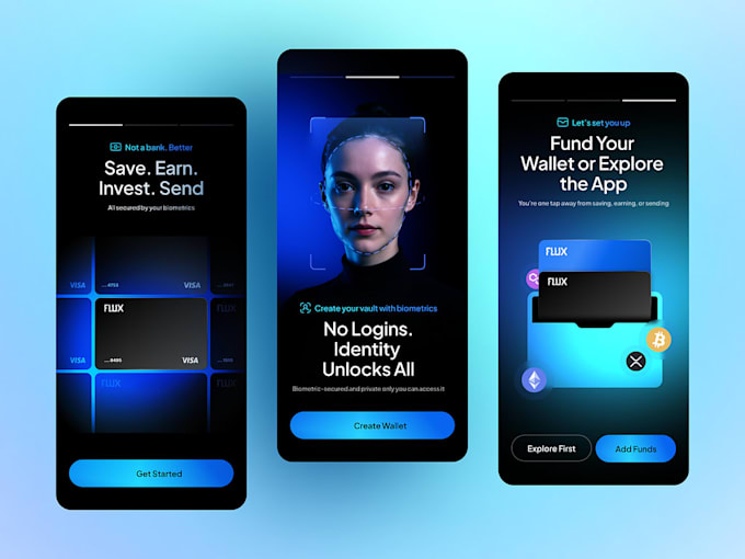 develop wallet app, crypto wallet app, exchange wallet app, exchange website