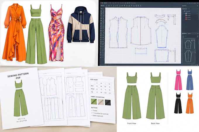 be your digital sewing pattern maker pdf pattern ai pattern custom sewing pdf
