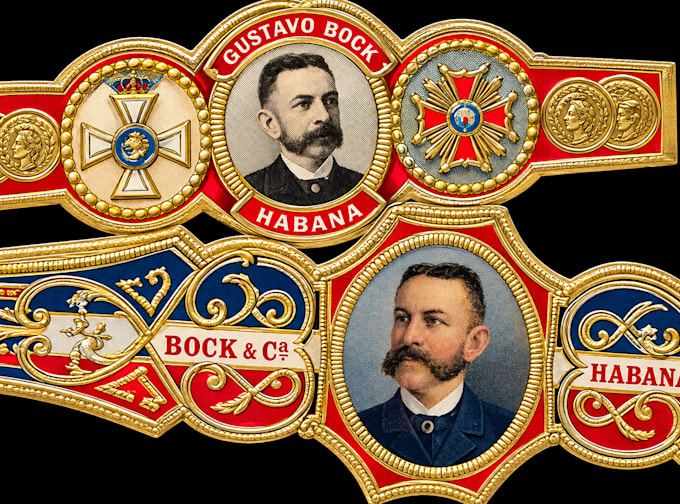 do vintage cigar band, cigar ring, cigar label cigar box logo design for your