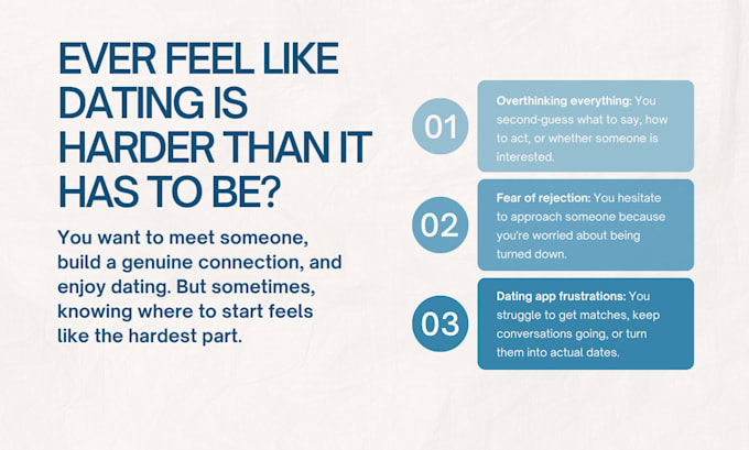 be your dating coach for confidence and dating advice