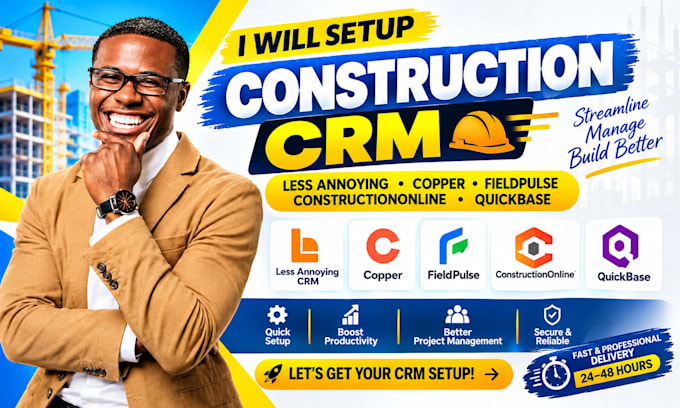 construction crm less annoying copper fieldpulse constructiononline quickbase