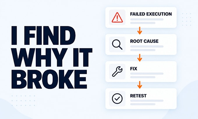 fix and debug your broken n8n, make or zapier automation