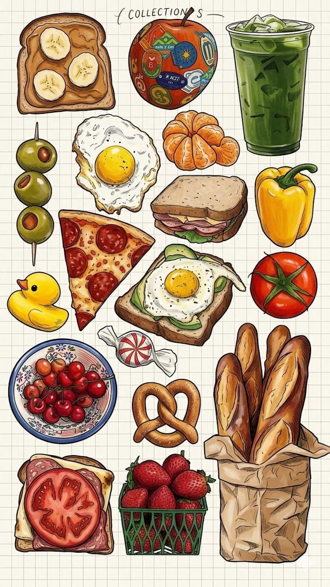 illustrate anything in watercolor style