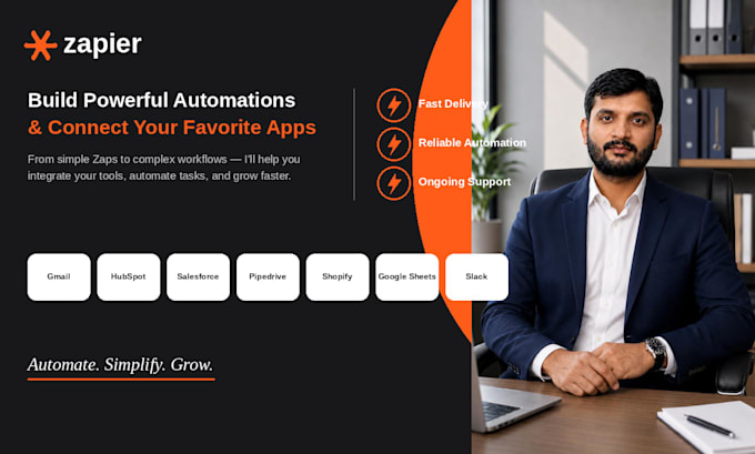 build zapier automation to connect your apps and CRM