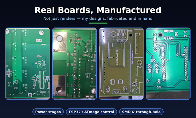 design your pcb schematic and layout for power and embedded projects