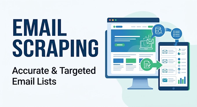 do accurate email scraping and build targeted email lists