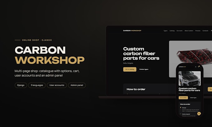build a modern responsive website for your small business