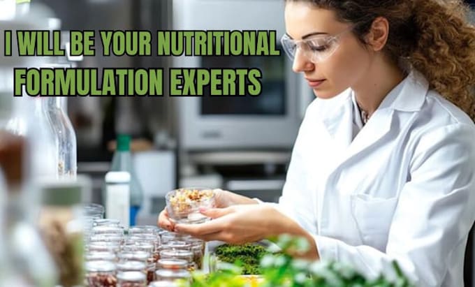 formulate and develop food products with professional recipe