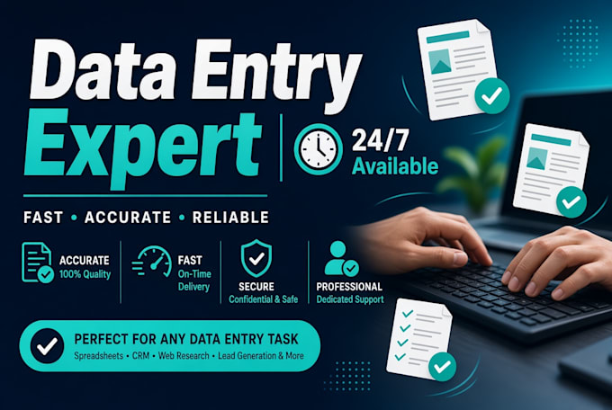 enter, clean and process data