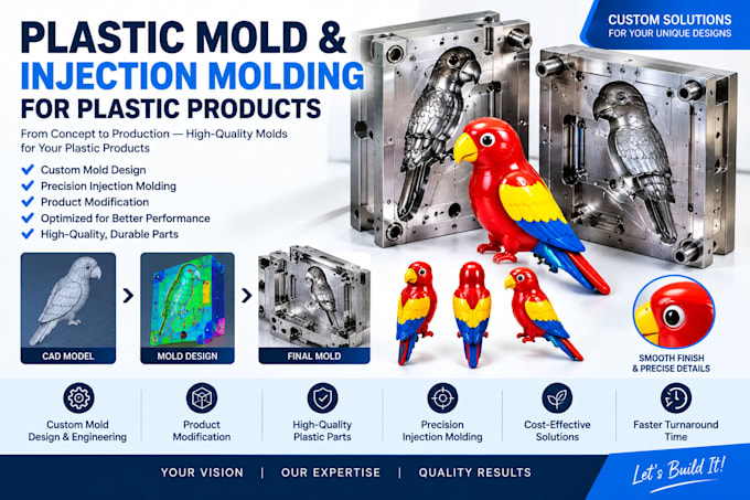 program 3 4 5 axis cnc toolpaths for complex plastic mold cores and cavities