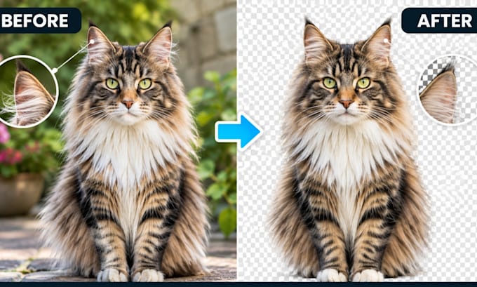 do professional background removal and image cutout