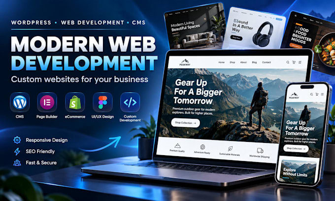 modern, comfortable and responsive websites using cms
