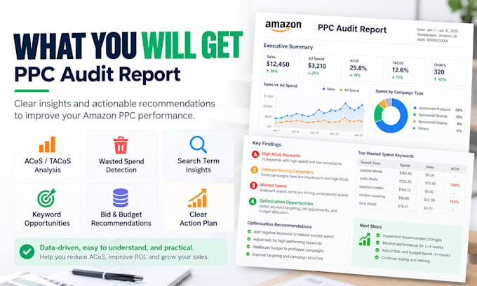audit and optimize your amazon PPC campaigns