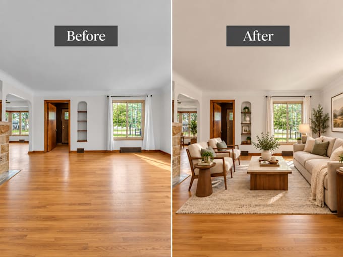 create ai virtual staging for real estate photos