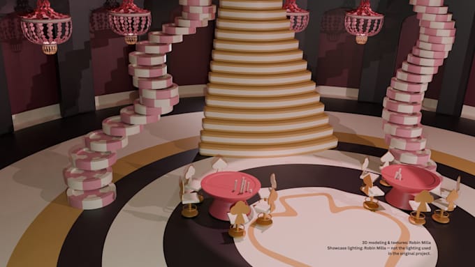 create a stylized 3d environment for games and animation