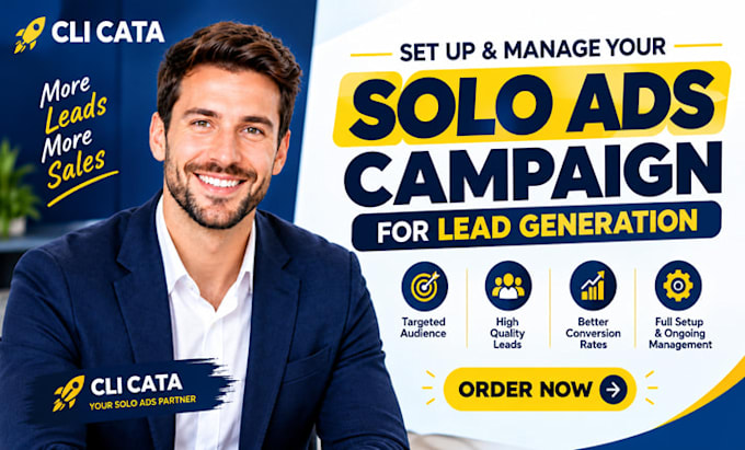 set up and manage your solo ads campaign for lead generation