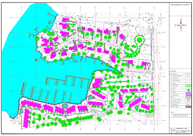 convert drone data into accurate topographic drawings