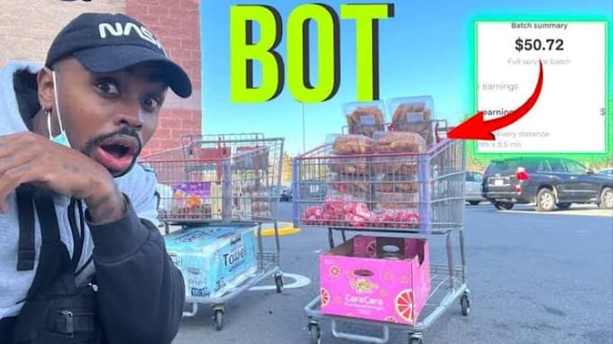 doordash bot, instacart bot, uber bot, bot lyft, grabber bot, grubhub bot