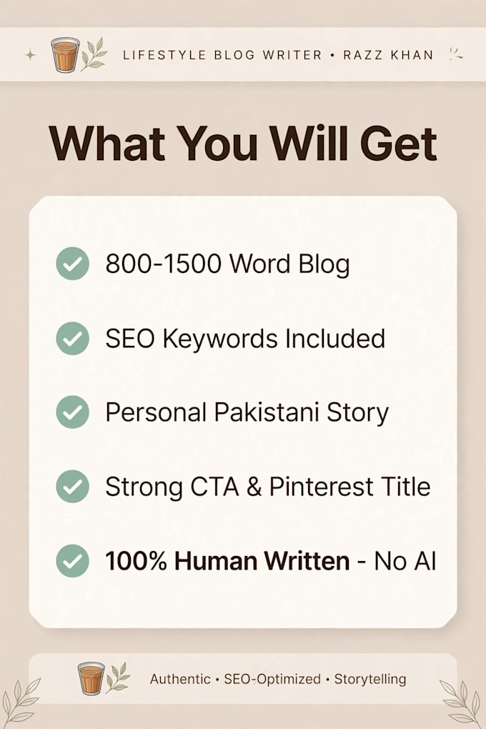 write lifestyle blog articles with a pakistani culture twist for us blogs