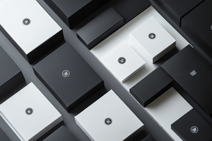 modern and professional packaging design