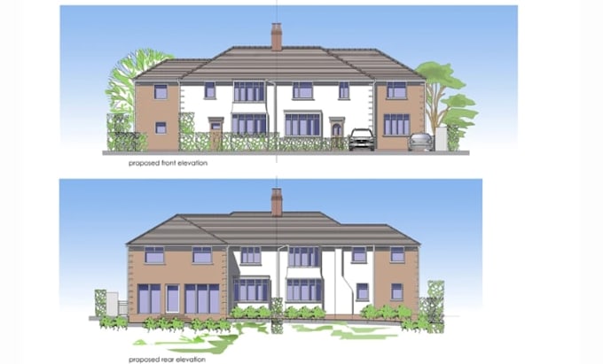 create UK planning permission and building drawings