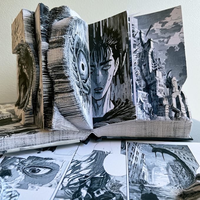 draw a unique comic book page or manga page
