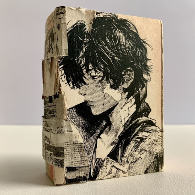 draw a unique comic book page or manga page