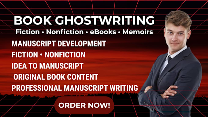 ebook ghostwriting, nonfiction ghostwriting, book writing, manuscript writing