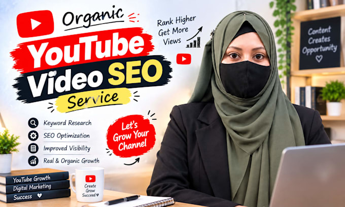 do professional youtube video SEO and keyword optimization