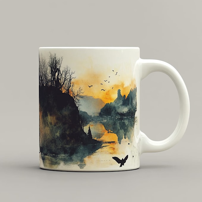 design a unique coffee mug and custom mug design