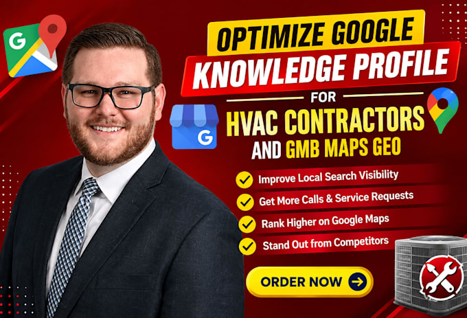 optimize google knowledge profile for hvac contractors and gmb maps GEO