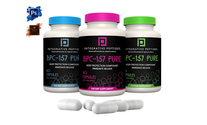 do custom premium product label and packaging label design