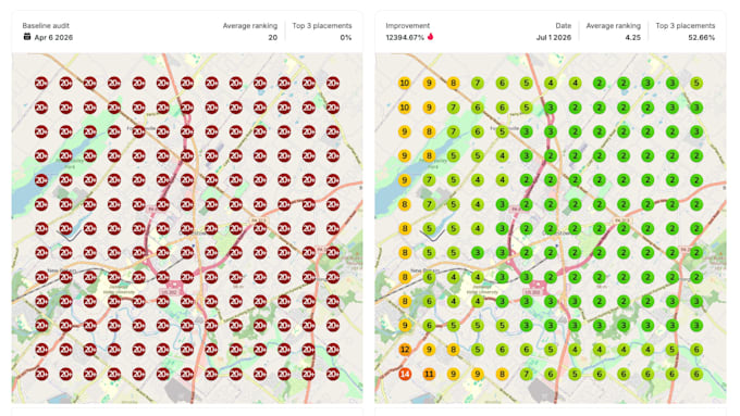 do monthly maps SEO and business profile optimization