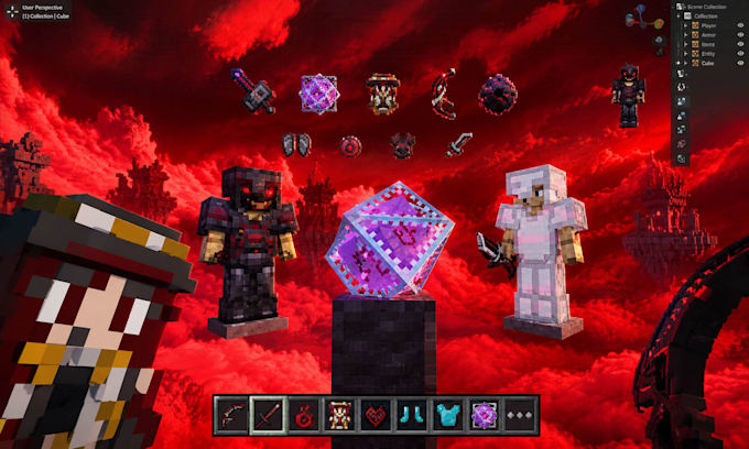 create custom minecraft bedrock addons, mobs, items, resource packs and scripts