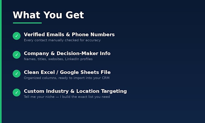 build targeted b2b lead lists