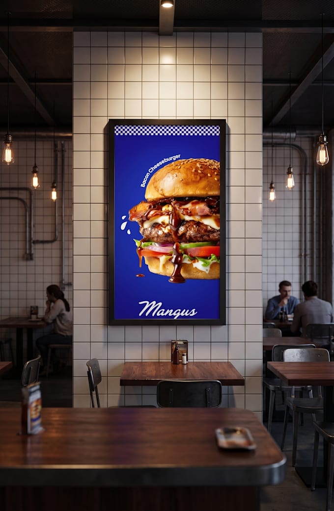 design a printable poster for your storefront
