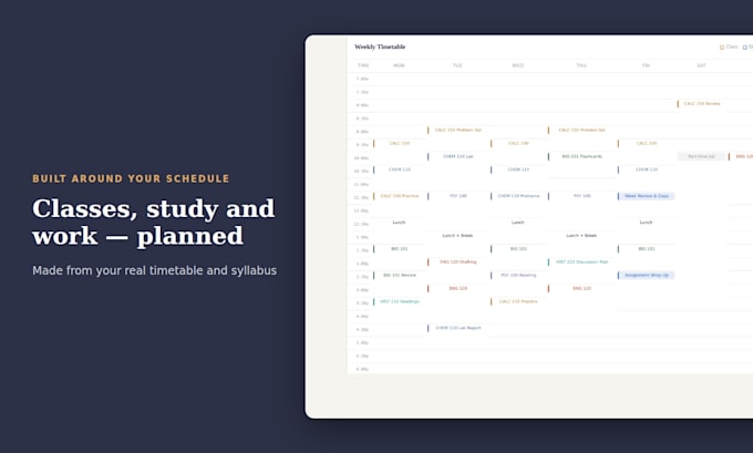 build a custom study planner dashboard with an ai tutor