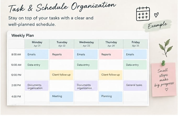 be your virtual assistant for administrative tasks