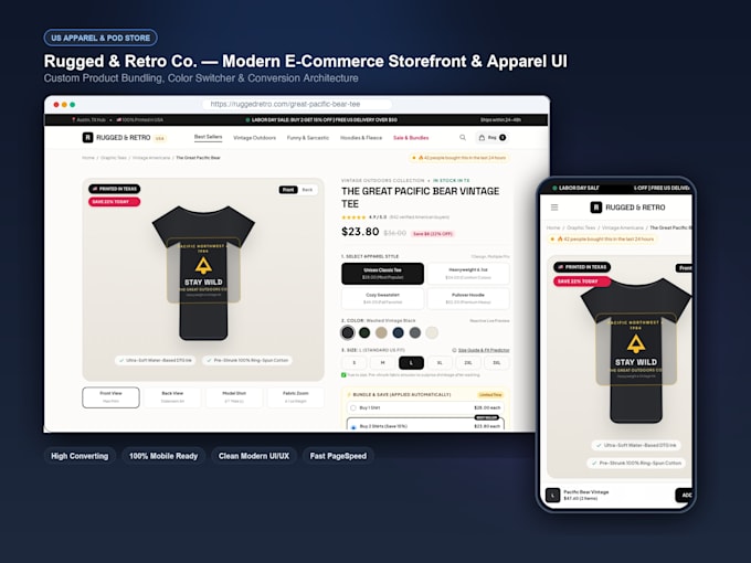 convert figma, psd or ai to responsive wordpress elementor website