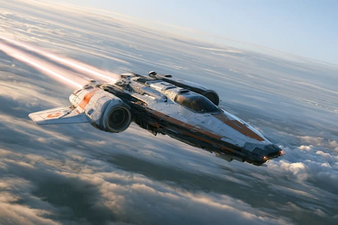 do sci fi spaceship design