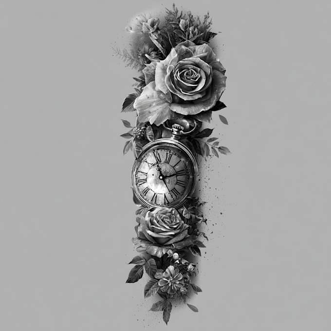 design custom tattoo illustrations in traditional
