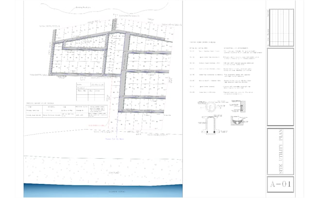draw a site plan or plot plan for your city permit