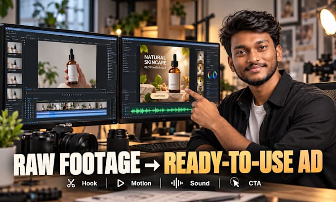 edit video ads and promo reels for your brand