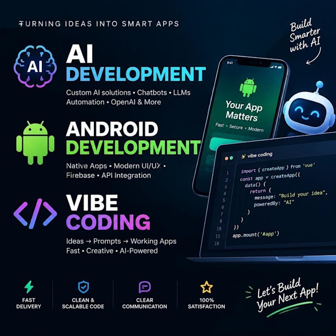 fix debug and finish your ai generated mobile app