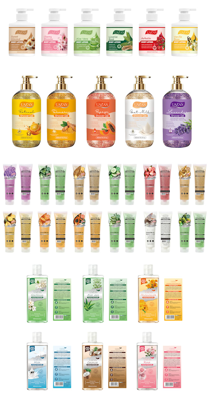 design cosmetic product packaging, box